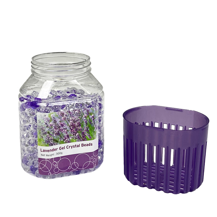 Lavender Air Fragrance Gel Crystal Beads