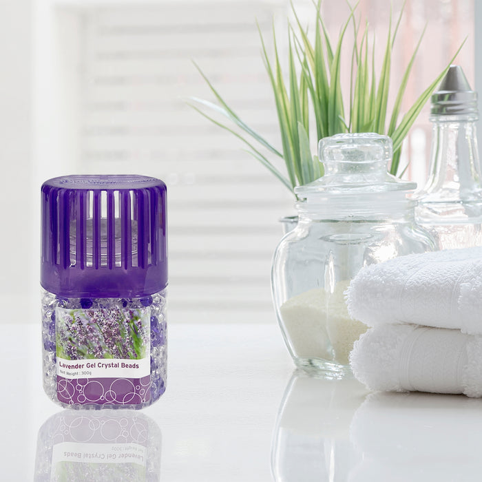 Lavender Air Fragrance Gel Crystal Beads