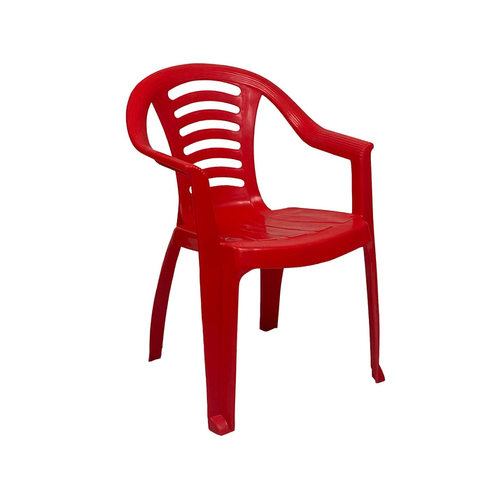 Kids Plastic Chair - Red