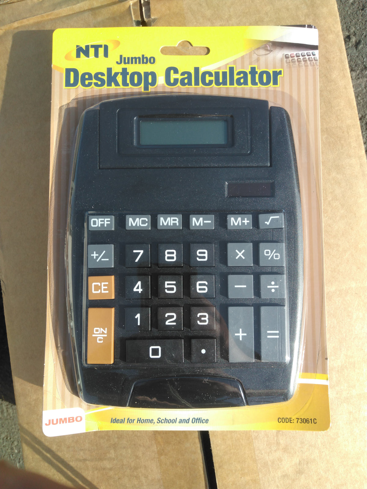 Jumbo Desktop Calculator — JMart Warehouse
