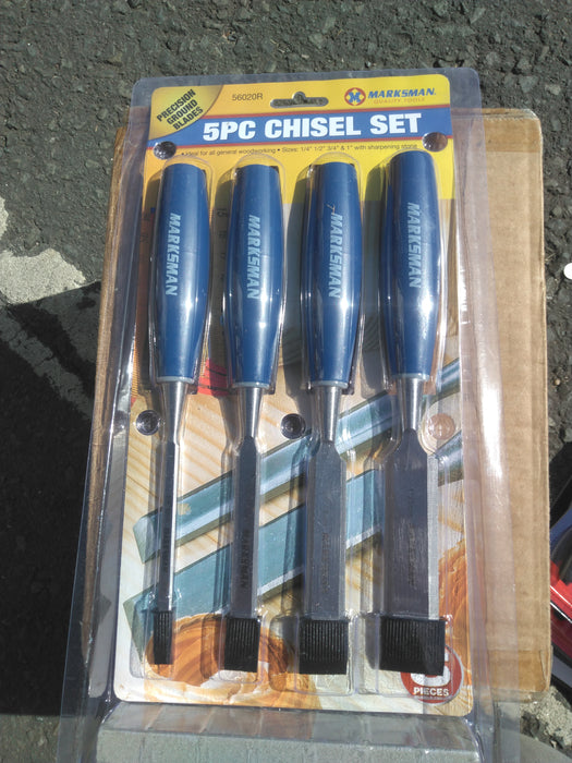 5pc chisel set