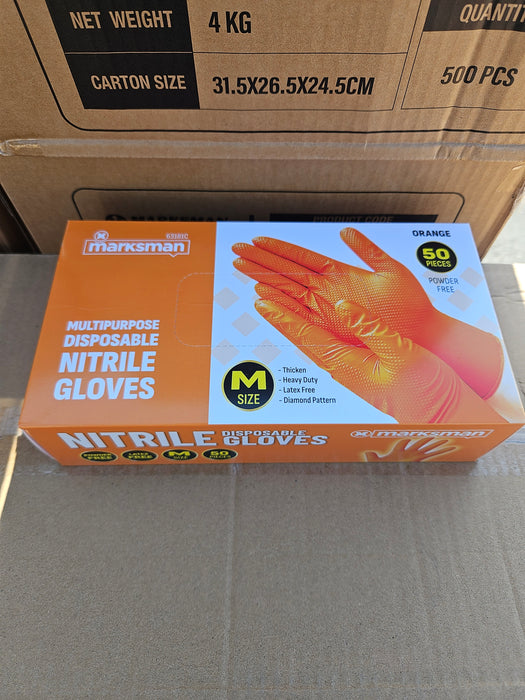 Diamond Vinyl Gloves Medium