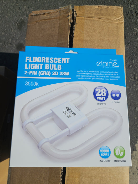 2D Lightbulb  4 pin 28w