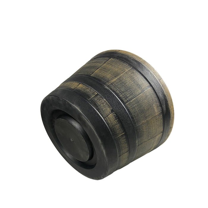 Burntwood Barrel Planter Round 50cm x 32cm