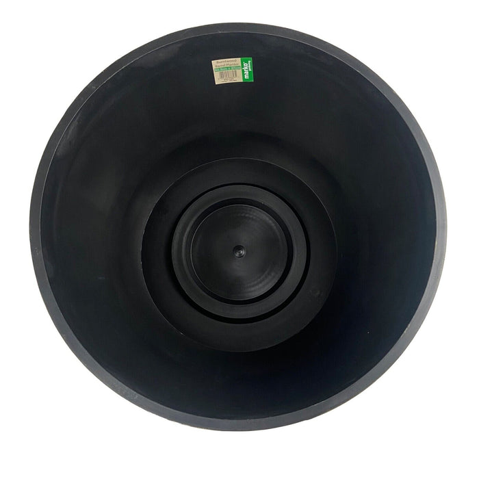 Burntwood Barrel Planter Round 63cm x 37cm