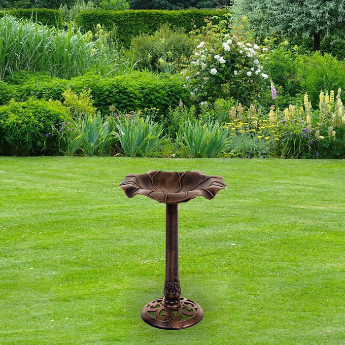 Bronze Bird Bath