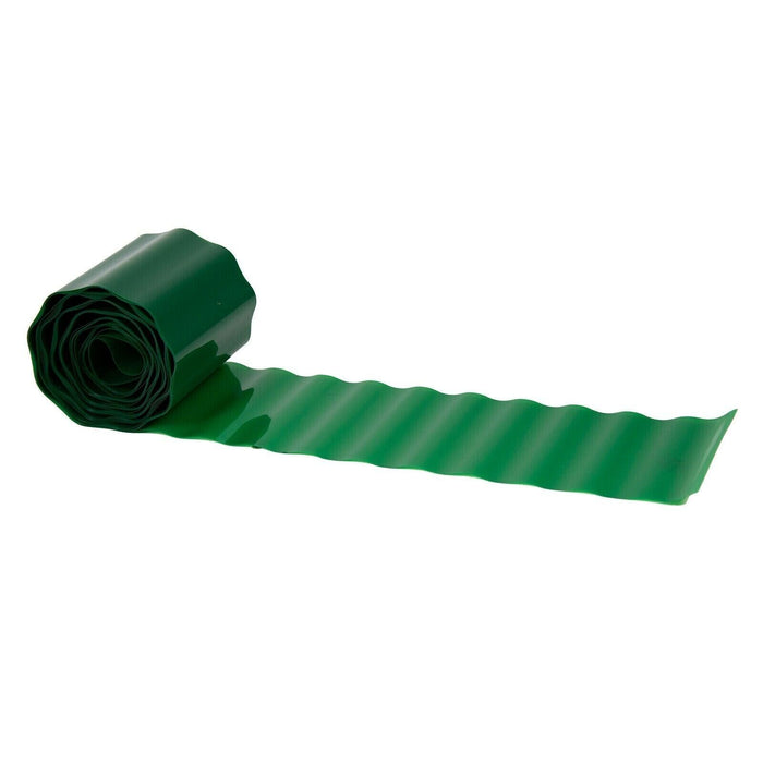 Plastic Garden Lawn Border Edging - 15cm x 9M