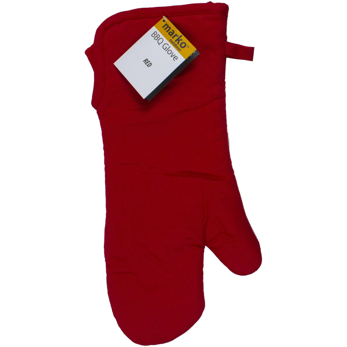 Thick Insulated BBQ Glove - Red