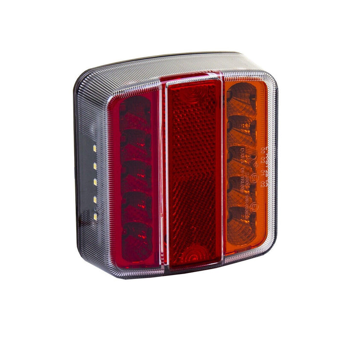 LED Tail Light - Amber & Red Lens