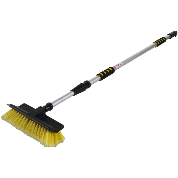 Wash Brush with Rubber Squeege 2M Telescopic