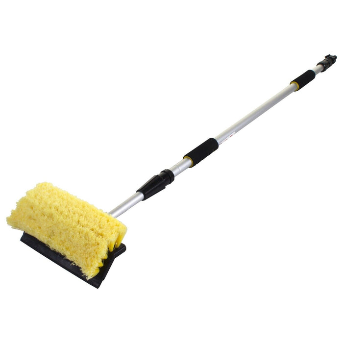 Wash Brush with Rubber Squeege 2M Telescopic
