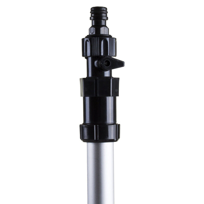 Wash Brush with Rubber Squeege 2M Telescopic
