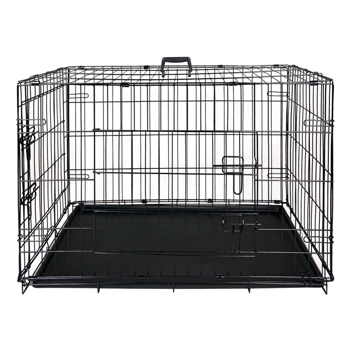 36" Metal 2 Door Pet Crate