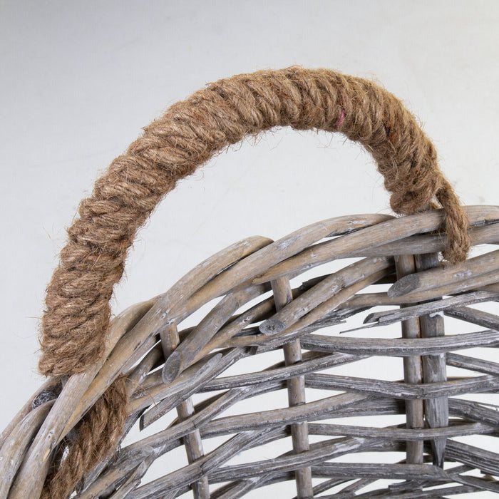 Round Rattan Wicker Basket - X Large