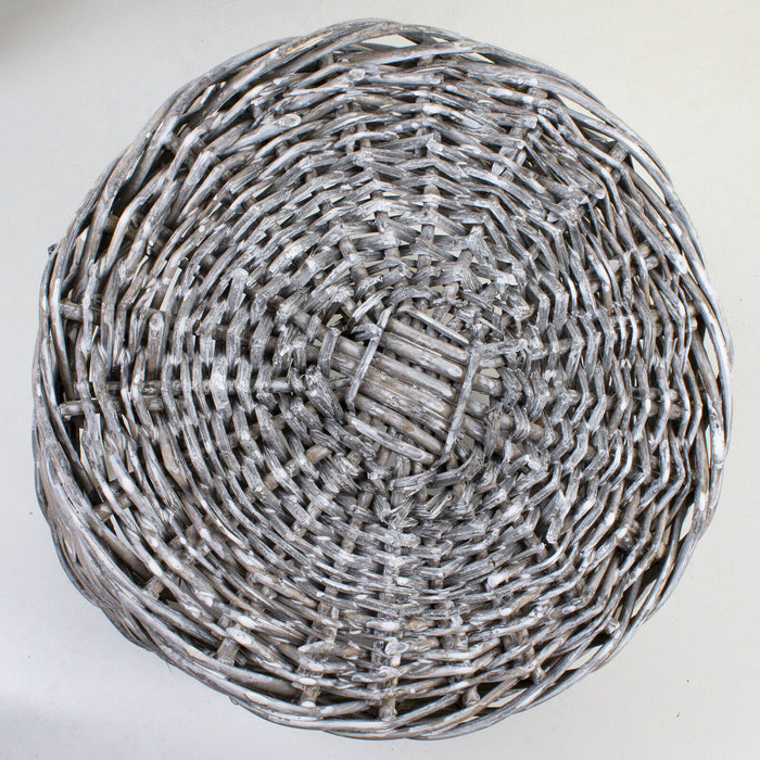 Round Rattan Wicker Basket - X Large
