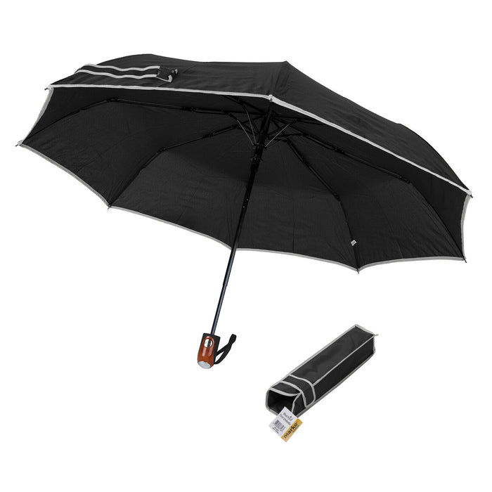 Wind Proof 55cm Umbrella - Black