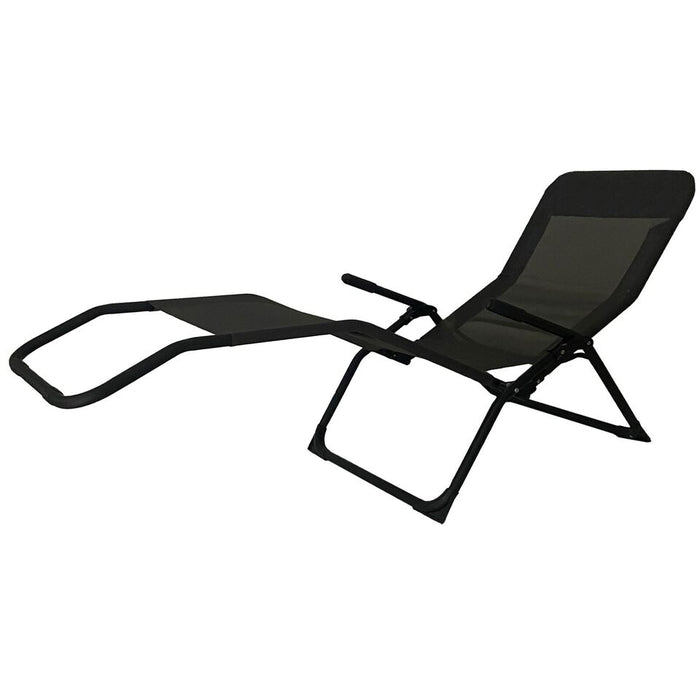 Grey Garden Rocker Lounger