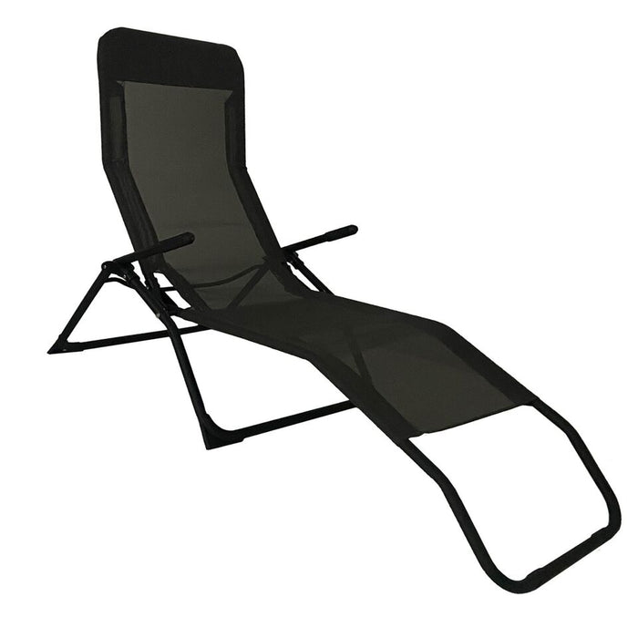 Grey Garden Rocker Lounger