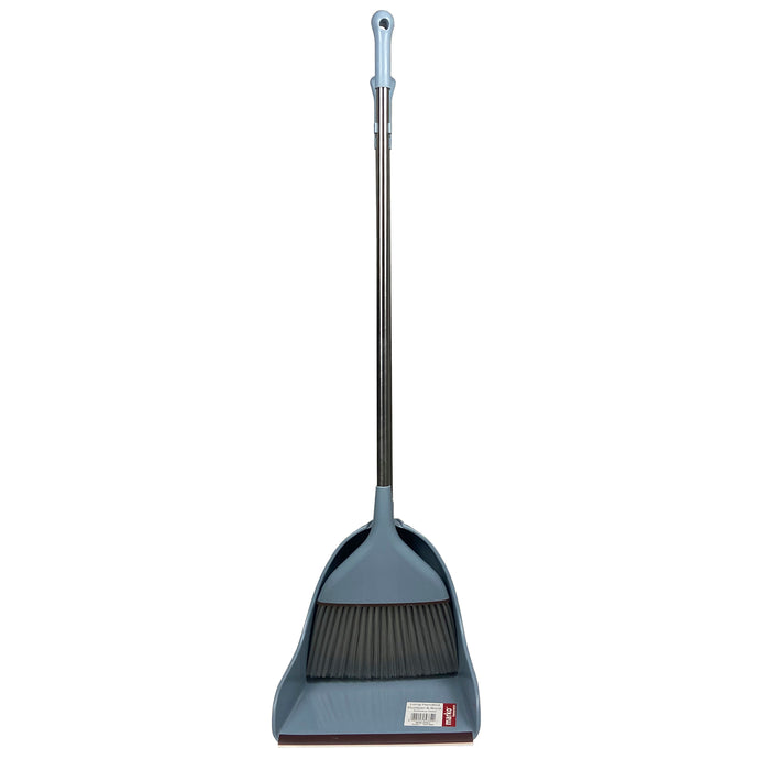 Long Stainless Steel Handle Wide Dustpan & Brush