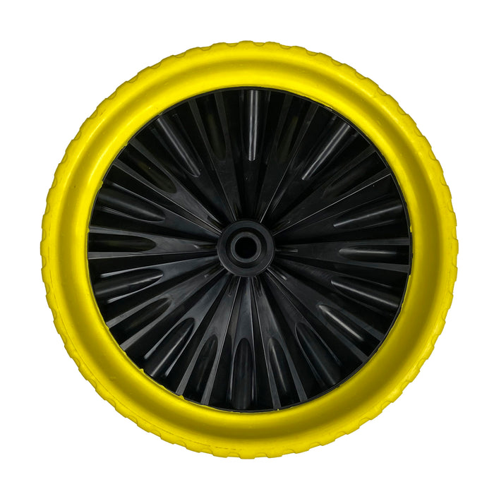 13" Solid Hard Foam Wheelbarrow Wheel