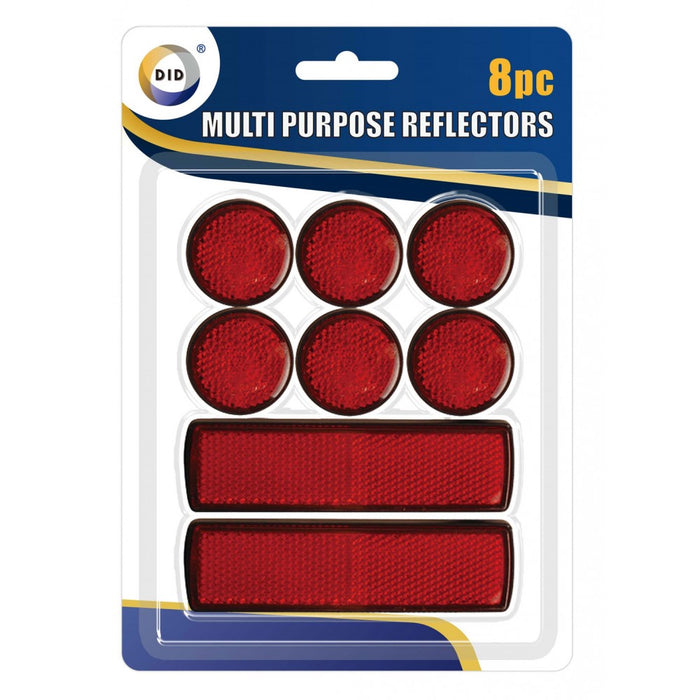 8pc multi purpose reflectors