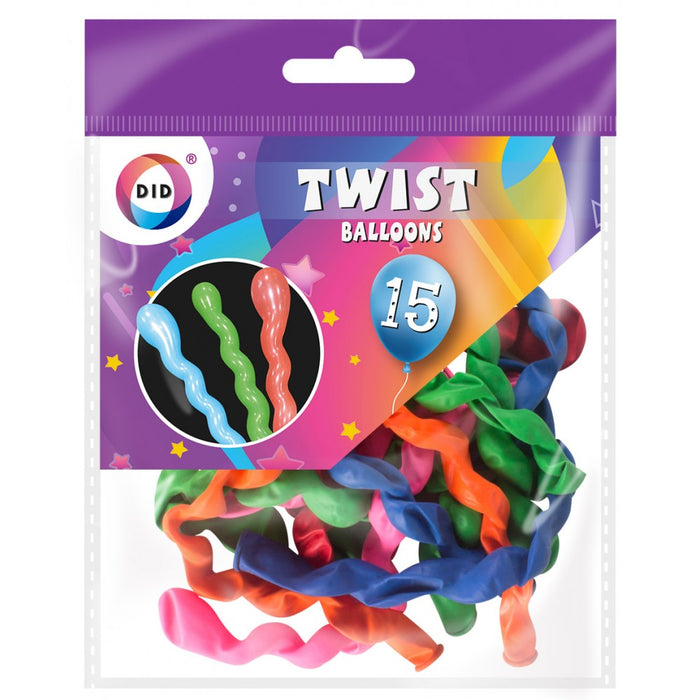 Twist Balloons - Pack of 15
