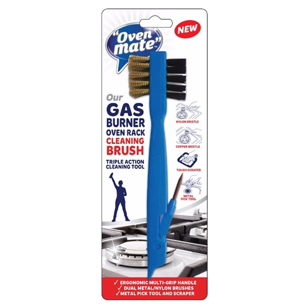 Oven Mate Gas Burner Oven Rack Cleaning Brush