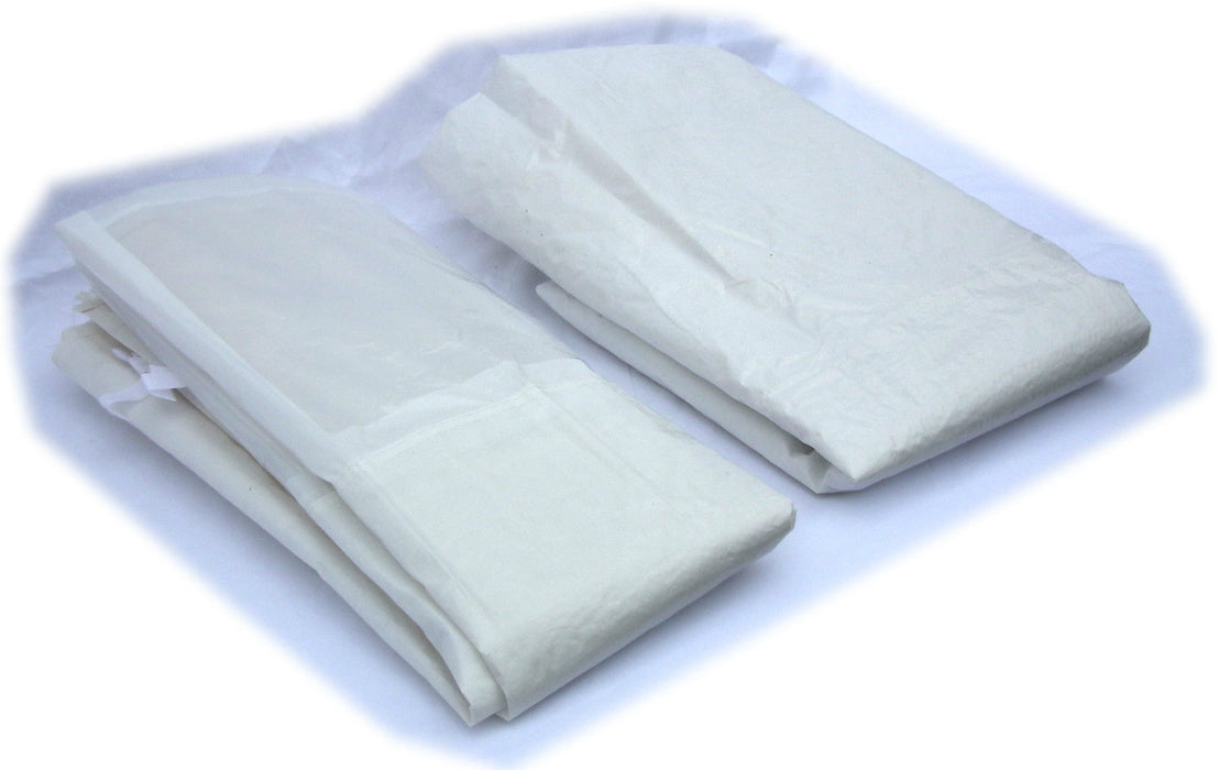 2PK 3M White PE Gazebo Sidewalls