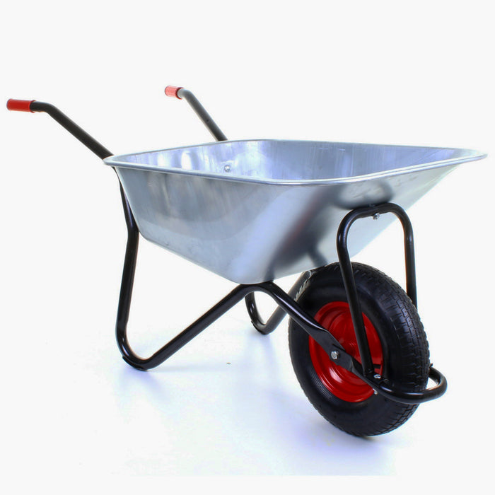 100L Wheelbarrow - Black Frame