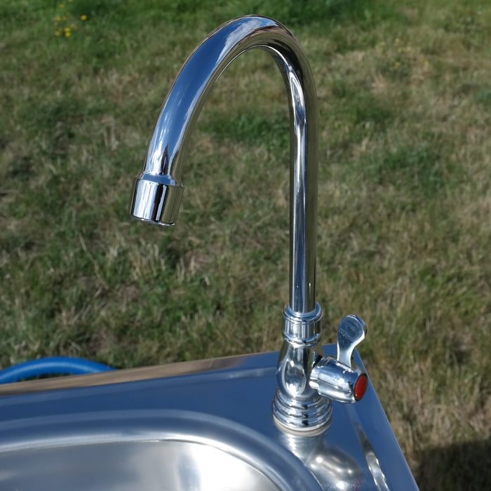 Large Stainless Steel Camping Sink