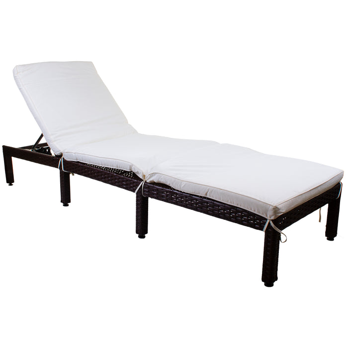 Dominica Sun Lounger - Cream