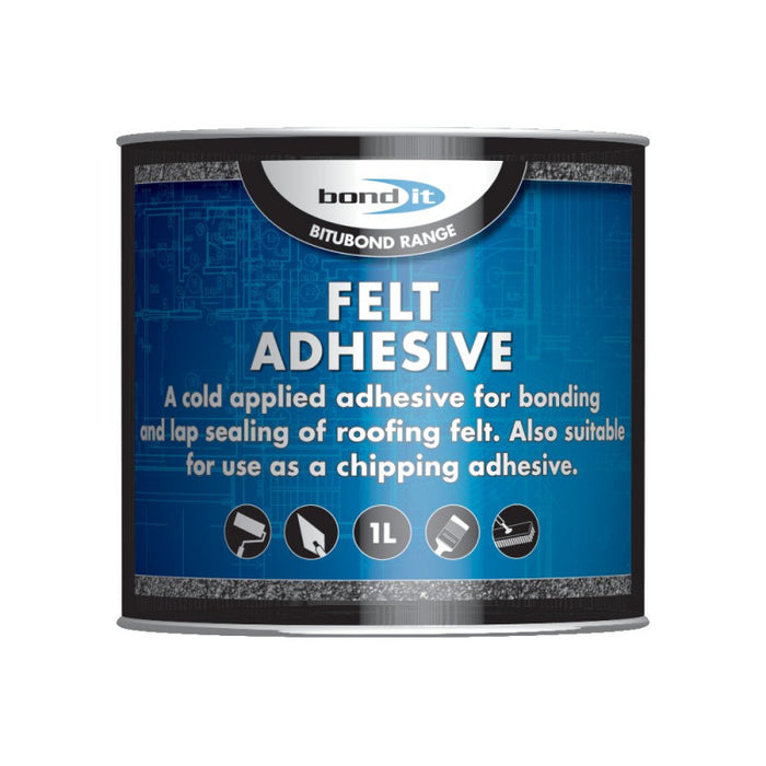 Felt Adhesive Black