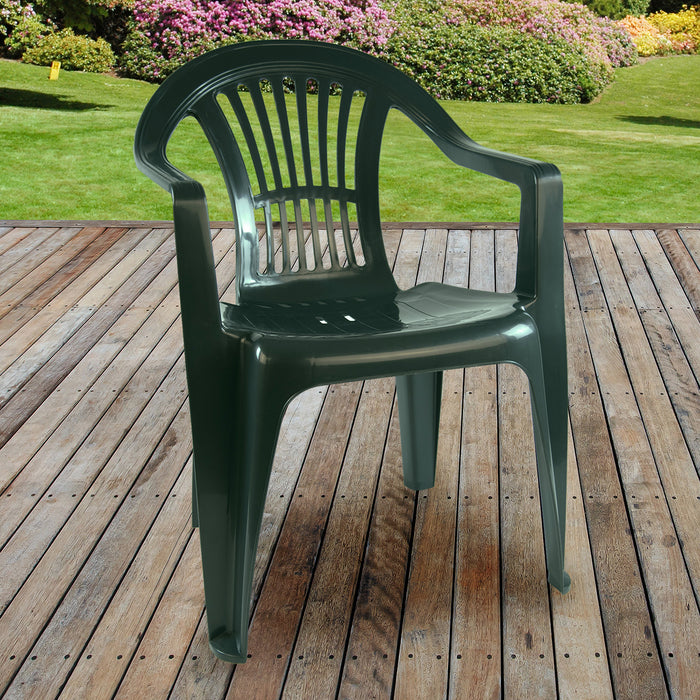Cem Plastic Garden Chair - Green