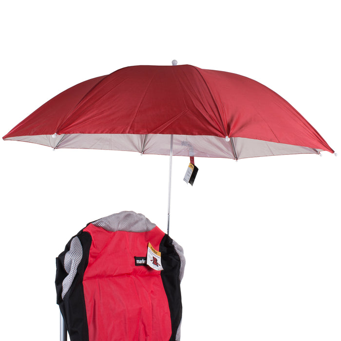 1M Clamp On Umbrella - Red