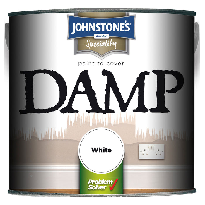 Johnstone's Damp Proof White 2.5L EE