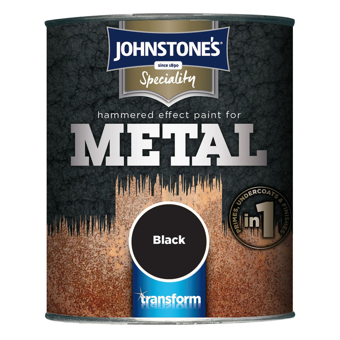 Johnstone's Hammer Metal Black 750ml