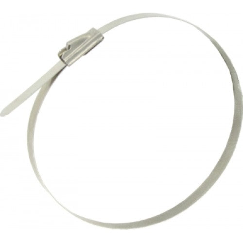 300mm Stainless Steel Cable Ties 10pc