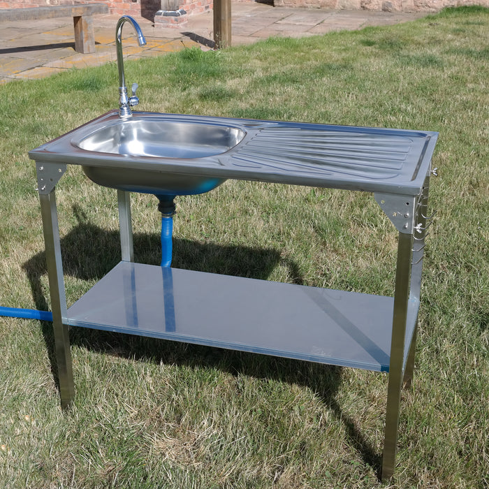 Large Stainless Steel Camping Sink