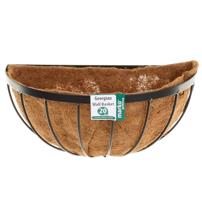 Half Round Georgian Wall Baskets