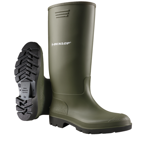Wellies Dunlop Green