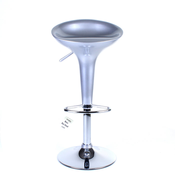 Boss Bar Stool - Silver