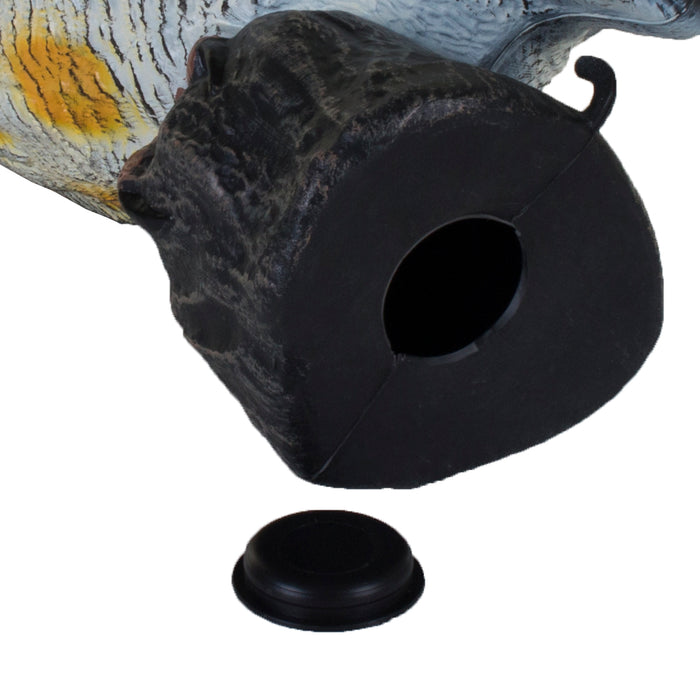 Decoy Owl with Spinning Head