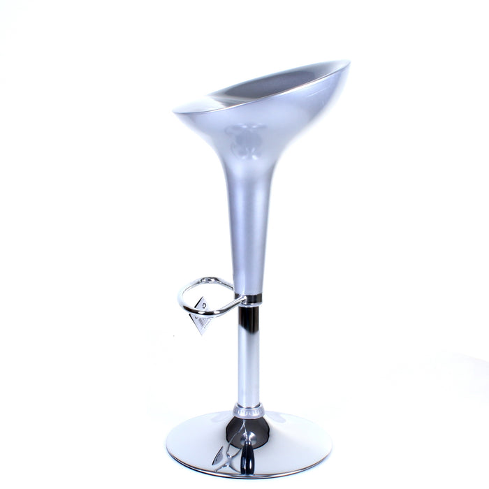 Boss Bar Stool - Silver