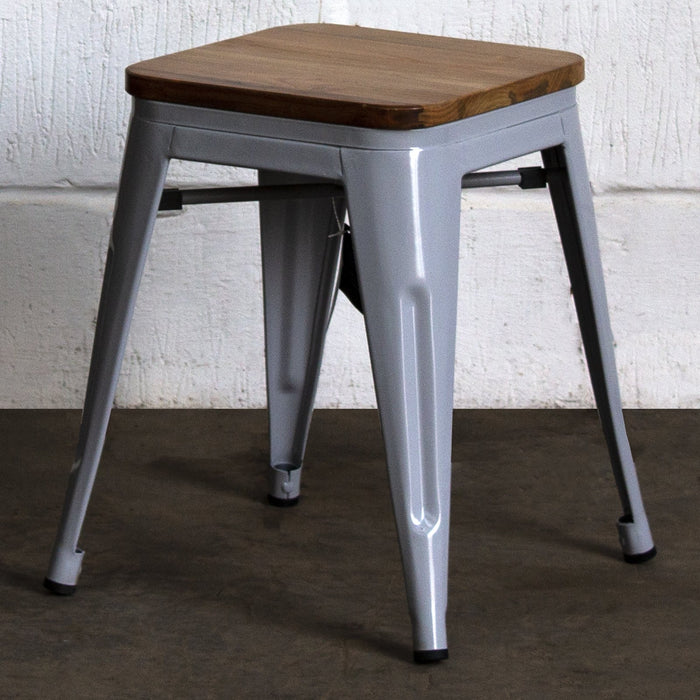 Rho Bar Stool - Pale Grey
