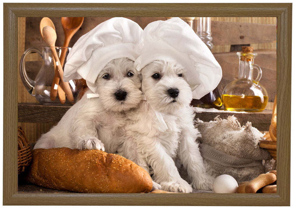 Beanbag Lap Tray - Chef Puppies