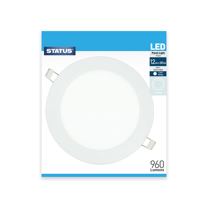 Round Panel Light LED 12w