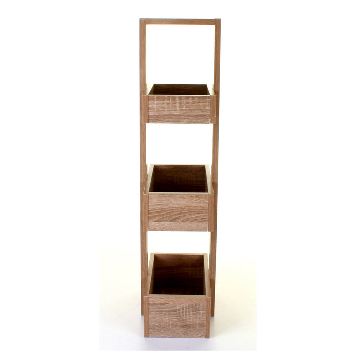 Wood Effect Storage Caddy