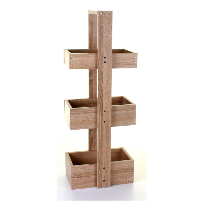 Wood Effect Storage Caddy