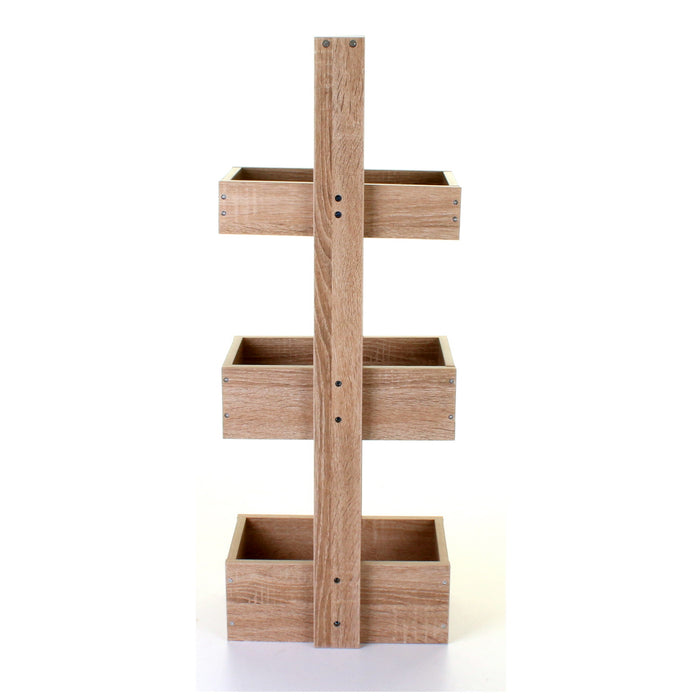Wood Effect Storage Caddy