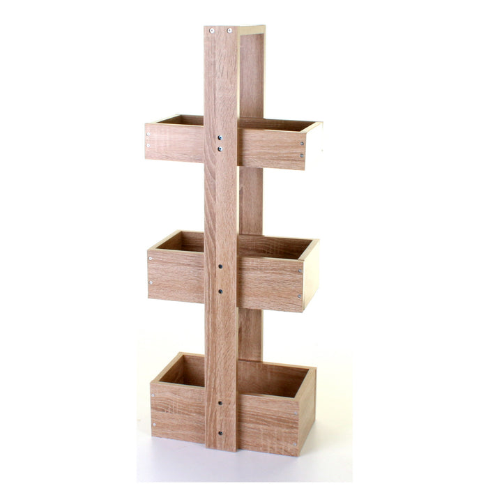 Wood Effect Storage Caddy